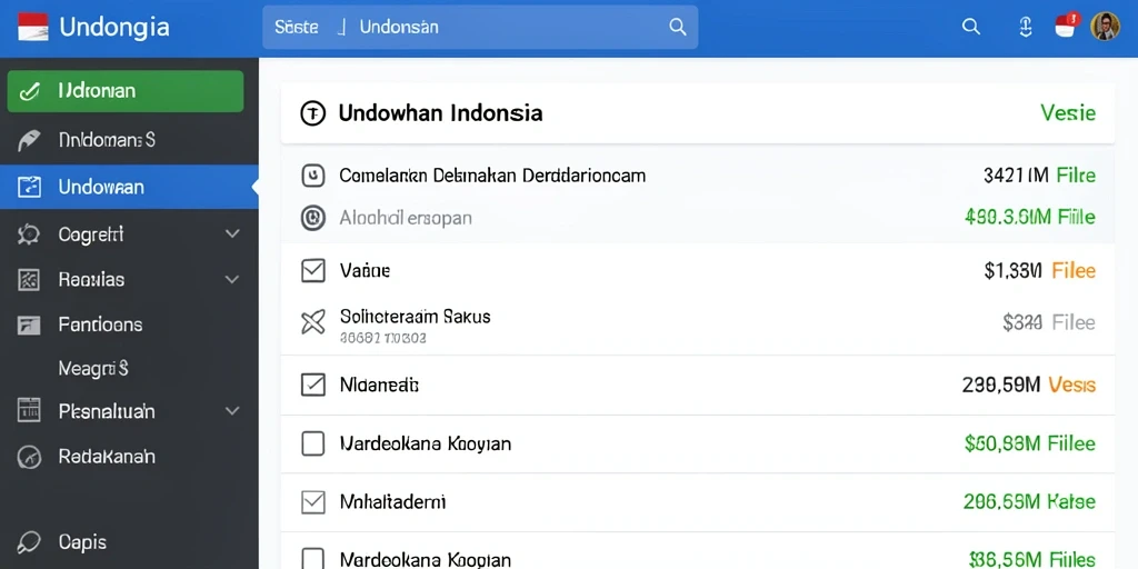 Tampilan antarmuka yang user-friendly dan menarik.