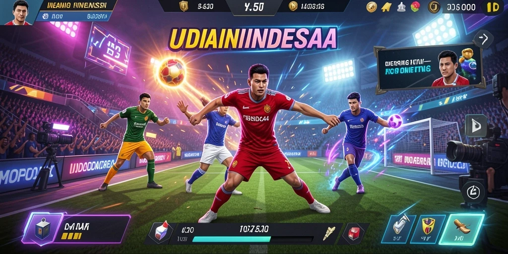 Tampilan mesin slot dengan grafis yang memukau.