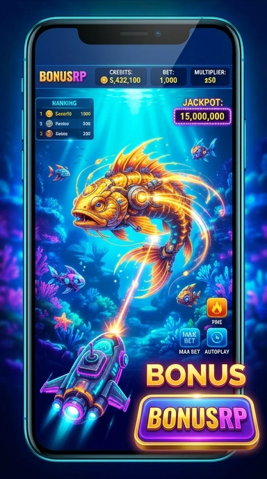 Galeri pratinjau visual bonusrp build APK resmi terbaru